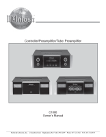 McIntosh C-1000 - Owners manual 